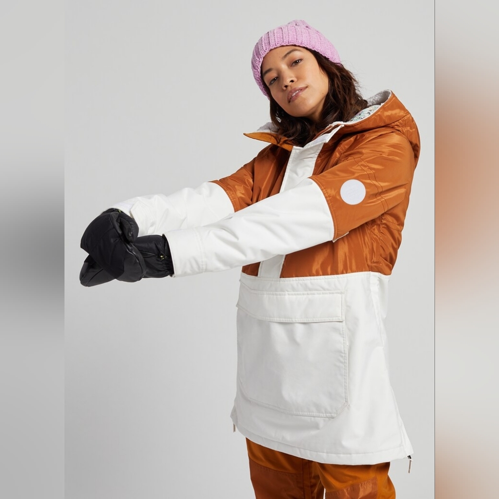Burton Larosa Anorak S True Penny Stout  White